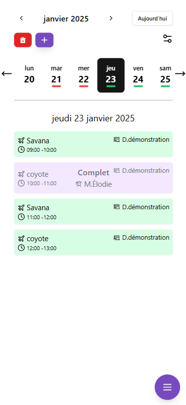 Application mobile